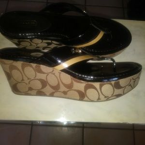Coach sandals